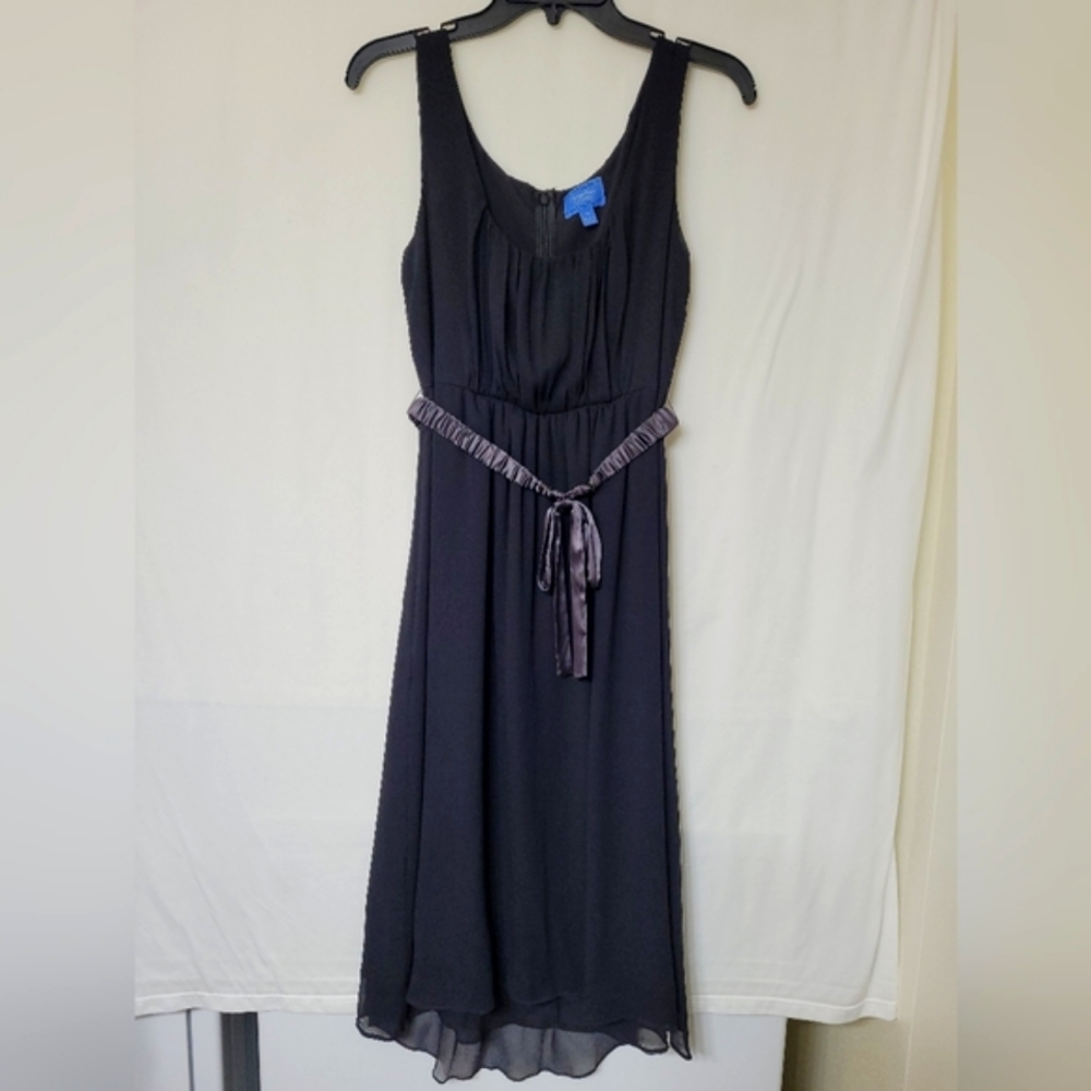 SIMPLY VERA Vera Wang Women's Black Sleeveless Dress Size 10